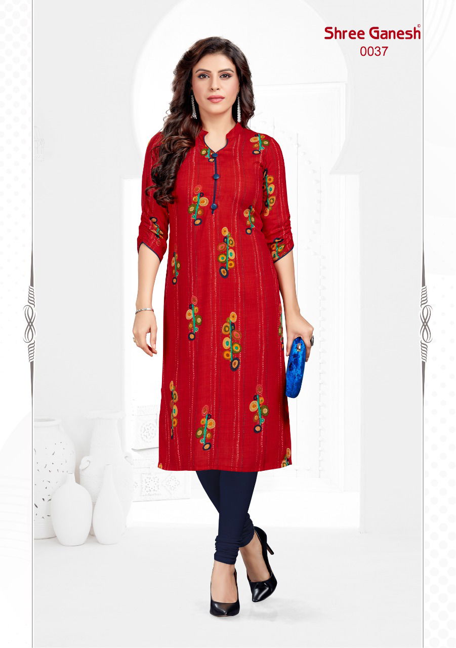 Shree Ganesh Pragya 3 Casual Daily Wear Elegant Printed Cotton Kuris Collections